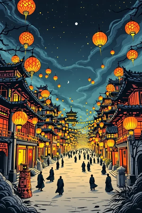长安幻夜 漫画封面 长安幻夜 封面