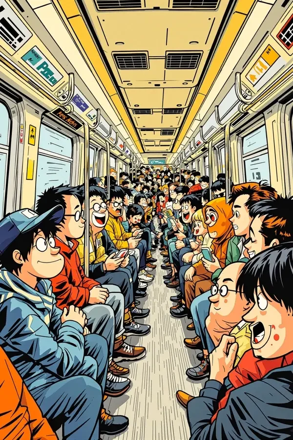 通勤路上的奇葩事 封面