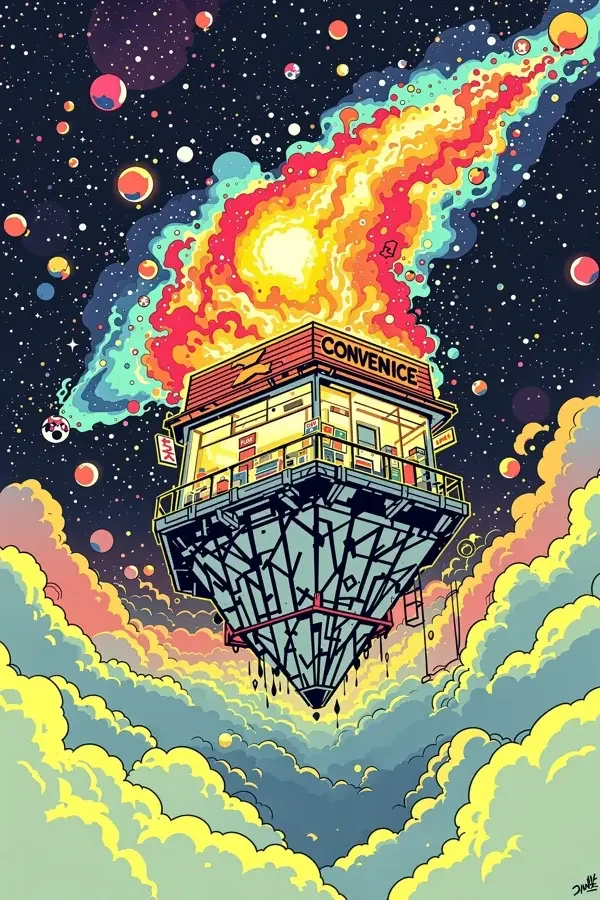 宇宙尽头是便利店 封面