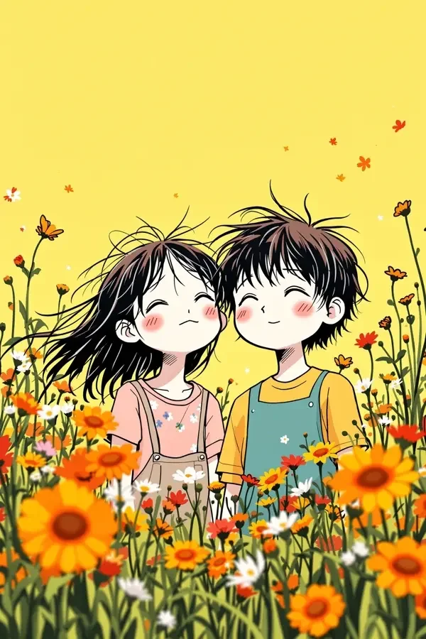 未闻花名之约 漫画封面 未闻花名之约 封面